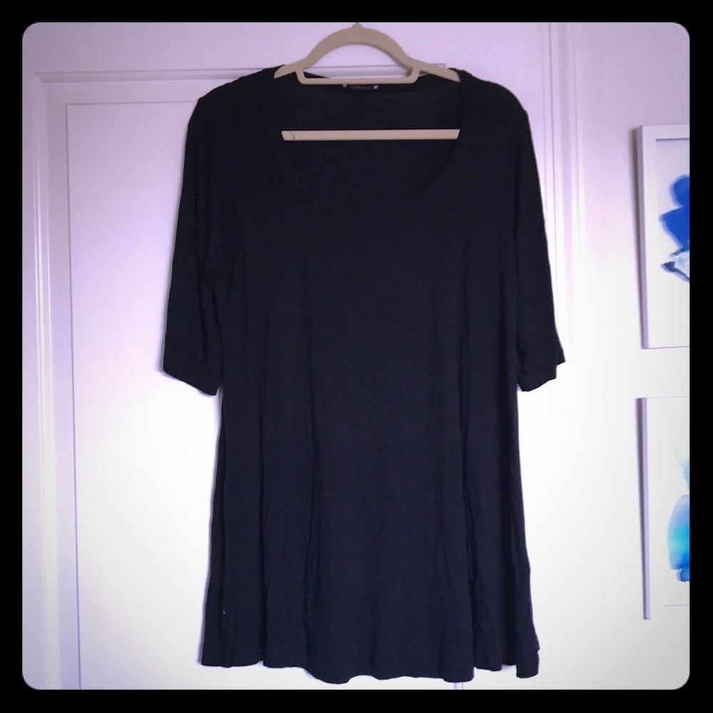Black Mini Swing dress